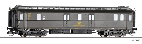 Tillig 12082 - TT - Bahnpostwagen, Deutschen Bundespost, Ep. III
